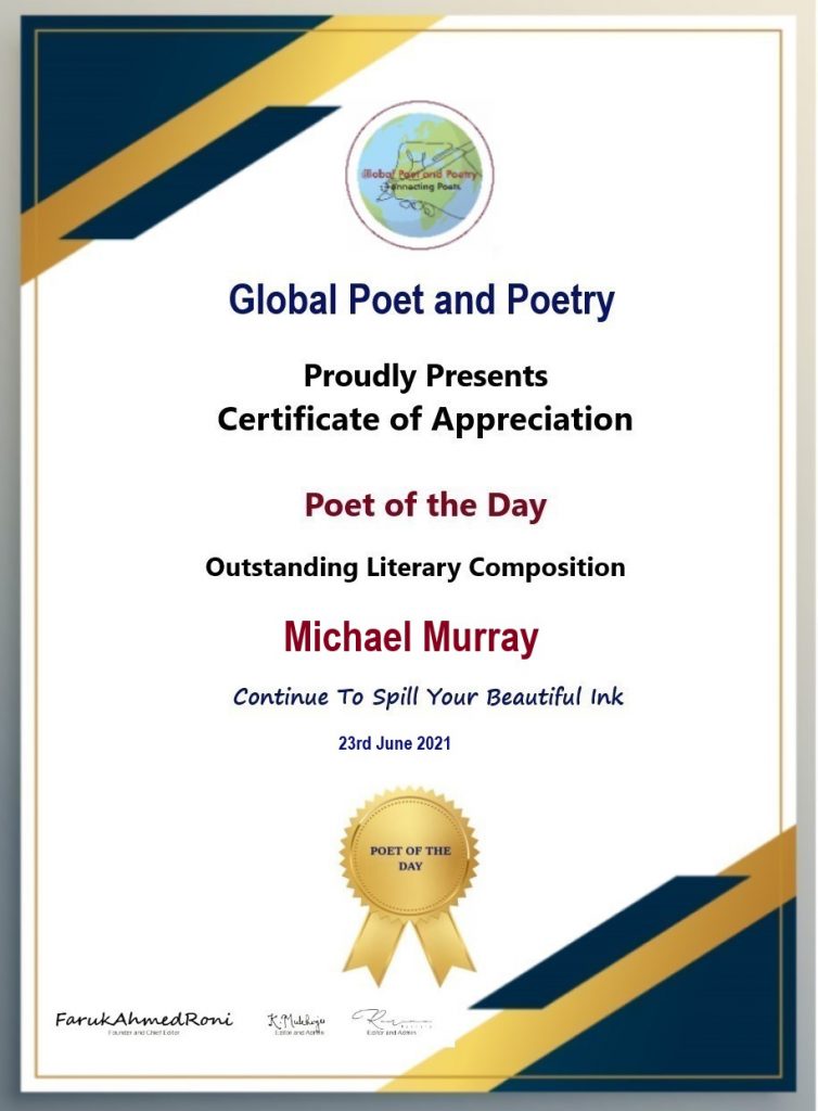 Poet of the Day : Michael Murray