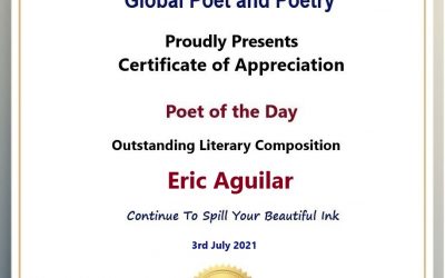 Poet of the Day : Eric Aguilar