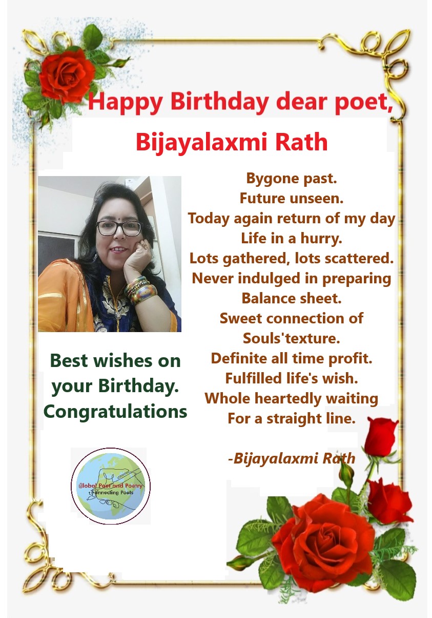 Happy Birthday: Bijayalaxmi Rath